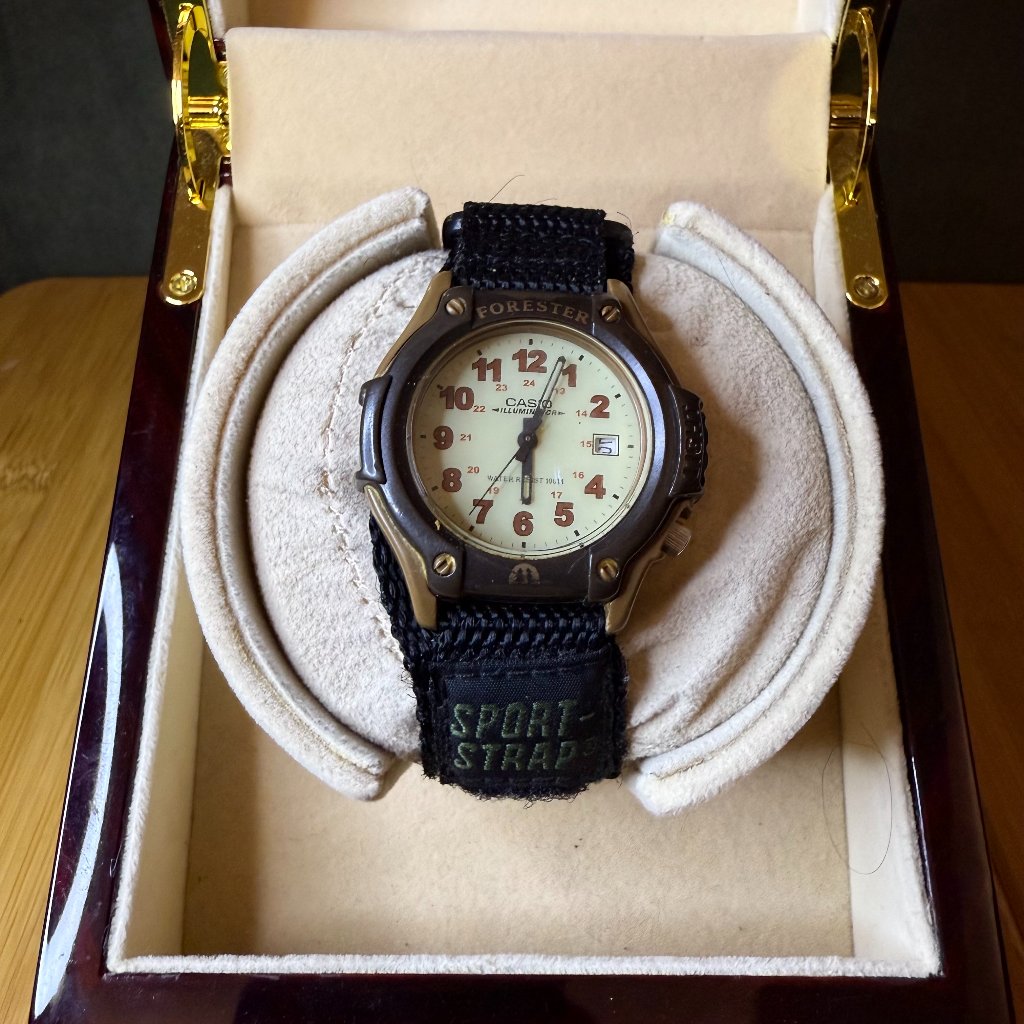 Vintage Casio Forester Ft-500 Analog Sport Watch, 39mm